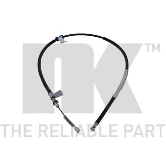 Tirette à câble, frein de stationnement NK OEM 96625954