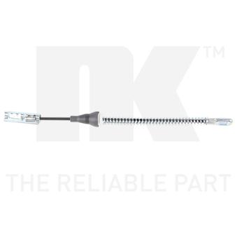 Tirette à câble, frein de stationnement NK OEM 93170228
