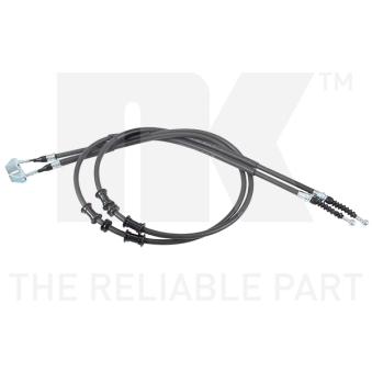 Tirette à câble, frein de stationnement NK 9036143 pour OPEL COMBO 1.6 CNG - 97cv
