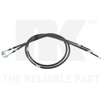 Tirette à câble, frein de stationnement NK 9036156 pour AUDI 80 1.7 CDTI - 110cv