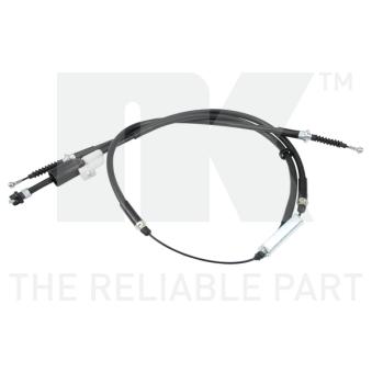 Tirette à câble, frein de stationnement NK 9036187 pour MERCEDES-BENZ CLASSE E 2.0 CDTi - 110cv