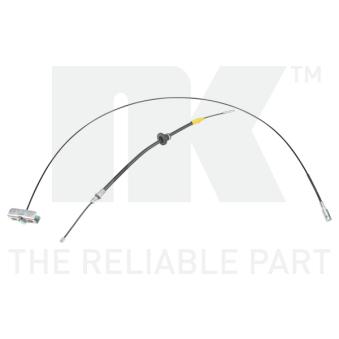 Tirette à câble, frein de stationnement NK 9036189 pour OPEL VIVARO 2.0 CDTI - 90cv