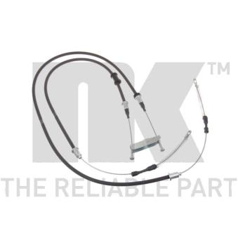 Tirette à câble, frein de stationnement NK [903664]