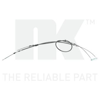 Tirette à câble, frein de stationnement NK [903675]