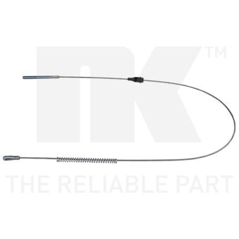 Tirette à câble, frein de stationnement NK [903684]