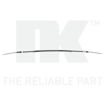 Tirette à câble, frein de stationnement NK 903749 pour PEUGEOT 405 1.6 - 88cv