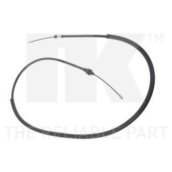 Tirette à câble, frein de stationnement NK [903782]