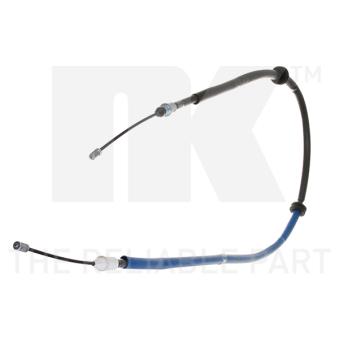 Tirette à câble, frein de stationnement NK OEM 8200042065