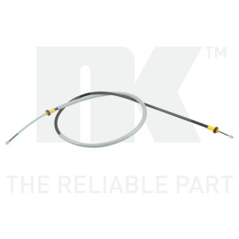 Tirette à câble, frein de stationnement NK 9039174 pour DACIA LOGAN 1.0 LPG - 101cv