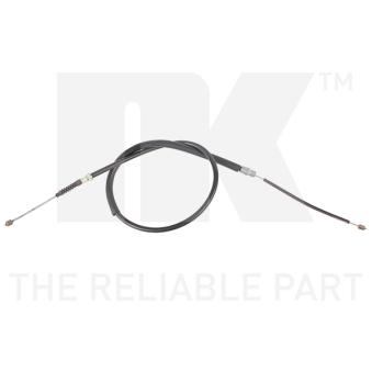 Tirette à câble, frein de stationnement NK [903953]