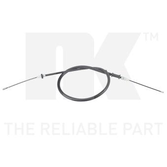 Tirette à câble, frein de stationnement NK OEM 7700311699
