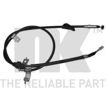 Tirette à câble, frein de stationnement NK 904006 pour HONDA CIVIC 1.4 i - 75cv