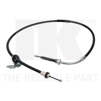 Tirette à câble, frein de stationnement NK 904008 pour MINI MINI One - 90cv