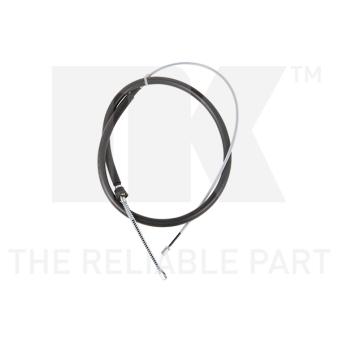 Tirette à câble, frein de stationnement NK 904312 pour SKODA OCTAVIA 1.6 - 75cv