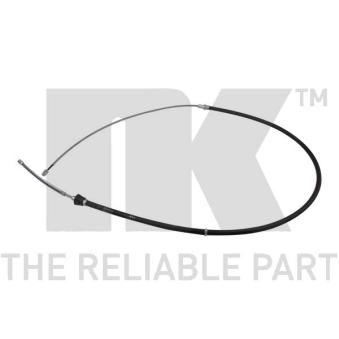 Tirette à câble, frein de stationnement NK 904324 pour SKODA OCTAVIA 1.6 - 75cv