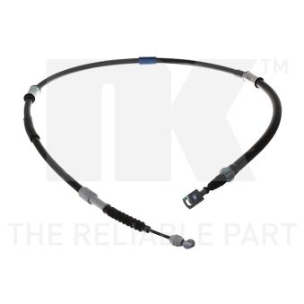 Tirette à câble, frein de stationnement NK 9045182 pour CITROEN C-ZERO 1.6 - 110cv