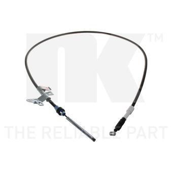 Tirette à câble, frein de stationnement NK 9045184 pour DODGE CHALLENGER 2.0 D-4D - 110cv