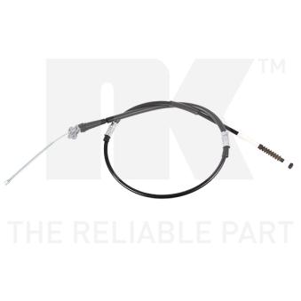 Tirette à câble, frein de stationnement NK 904568 pour MAZDA CX-5 1.8 D - 64cv