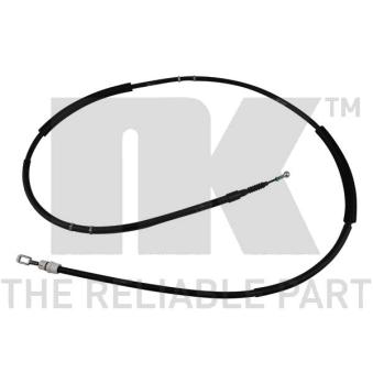 Tirette à câble, frein de stationnement NK OEM 8E0609722H