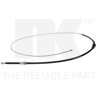 Tirette à câble, frein de stationnement NK 9047124 pour MERCEDES-BENZ CLASSE E 2.0 TDI - 110cv