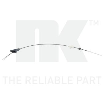 Tirette à câble, frein de stationnement NK 9047167 pour CITROEN C5 2.5 Syncro - 110cv