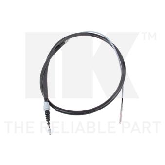 Tirette à câble, frein de stationnement NK 904755 pour VOLKSWAGEN PASSAT 1.8 - 112cv