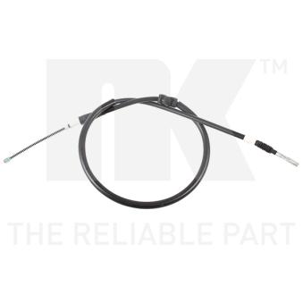 Tirette à câble, frein de stationnement NK 904766 pour MERCEDES-BENZ CLASSE E 2.0 E - 113cv