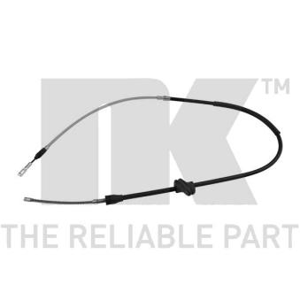 Tirette à câble, frein de stationnement NK 904770 pour CHEVROLET CORVETTE 2.3 E - 134cv