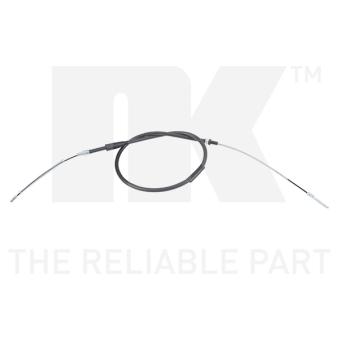 Tirette à câble, frein de stationnement NK [904772]