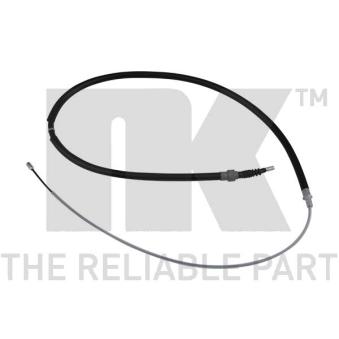 Tirette à câble, frein de stationnement NK 904774 pour AUDI A3 1.9 TDI - 110cv