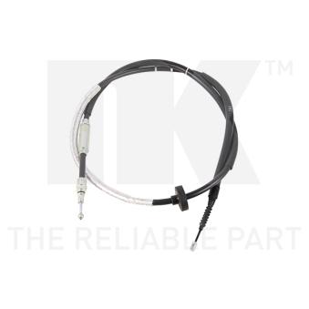 Tirette à câble, frein de stationnement NK 904775 pour OPEL KADETT 1.9 TDI - 110cv