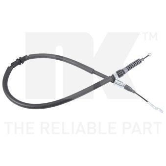 Tirette à câble, frein de stationnement NK 904780 pour CITROEN C5 2.5 Syncro - 110cv