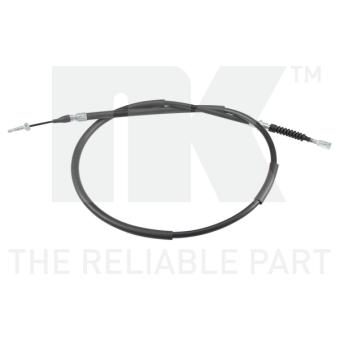 Tirette à câble, frein de stationnement NK 904823 pour HYUNDAI SONATA 1.6 E - 101cv