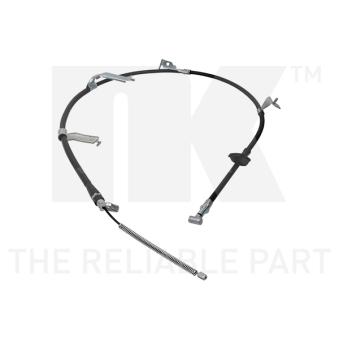 Tirette à câble, frein de stationnement NK [905236]