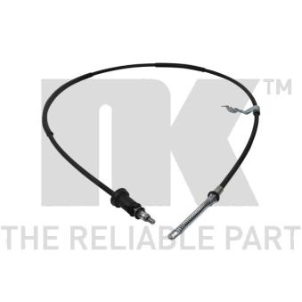 Tirette à câble, frein de stationnement NK 909302 pour DACIA DOKKER 2.8 CRD - 150cv