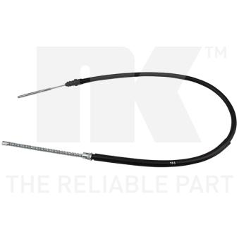 Tirette à câble, frein de stationnement NK 909922