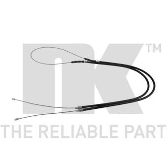 Tirette à câble, frein de stationnement NK [909925]