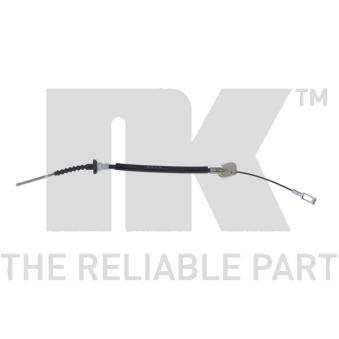Tirette à câble, commande d'embrayage NK OEM 7680262