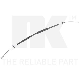 Tirette à câble, commande d'embrayage NK [922536]