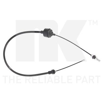 Tirette à câble, commande d'embrayage NK 923915 pour LANCIA YPSILON 1.6 D - 55cv