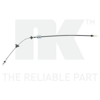 Tirette à câble, commande d'embrayage NK [923916]