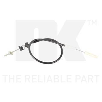 Tirette à câble, commande d'embrayage NK [924743]