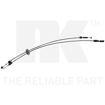 Tirette à câble, boîte de vitesse manuelle NK OEM 2S6R7E395AG