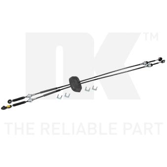 Tirette à câble, boîte de vitesse manuelle NK 9339001 pour OPEL VIVARO 2.0 CDTI - 90cv