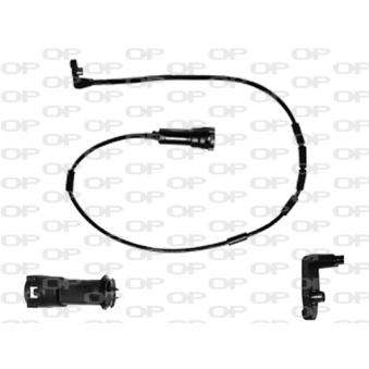 Contact d'avertissement, usure des plaquettes de frein OPEN PARTS AK3015.00