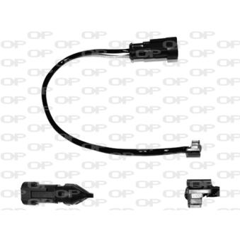 Contact d'avertissement, usure des plaquettes de frein OPEN PARTS [AK3090.00]