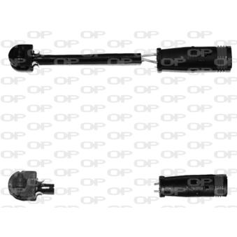 Contact d'avertissement, usure des plaquettes de frein OPEN PARTS AK3106.00