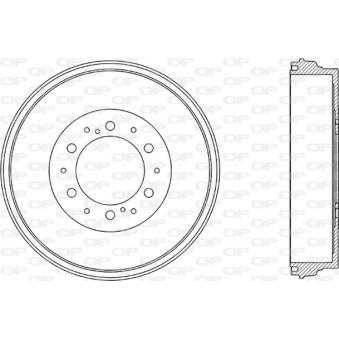 Tambour de frein OPEN PARTS OEM 424310K130