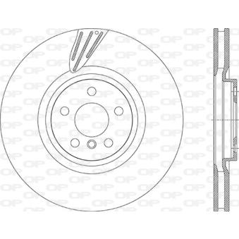 Disque de frein avant droit OPEN PARTS BDR2916.20 pour MINI MINI John Cooper Works GP - 306cv