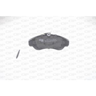 Jeu de 4 plaquettes de frein avant OPEN PARTS [BPA0487.02]